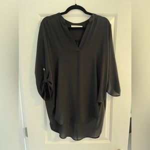 Lush Black Blouse